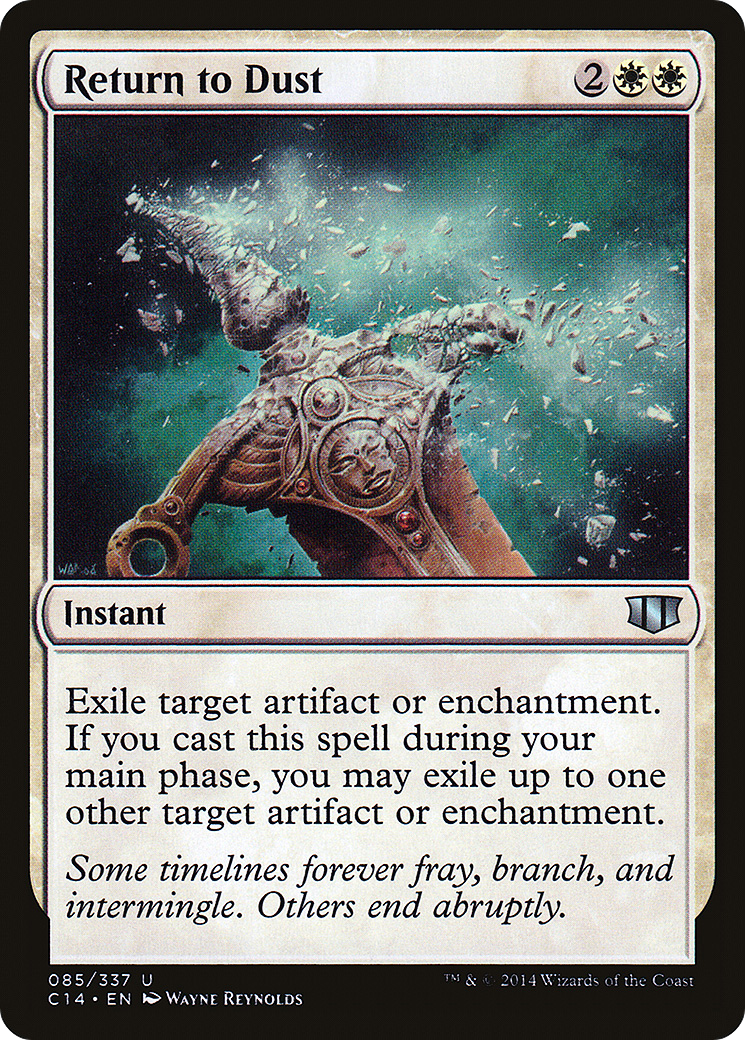 Return to Dust (C14-085)  - Commander 2014