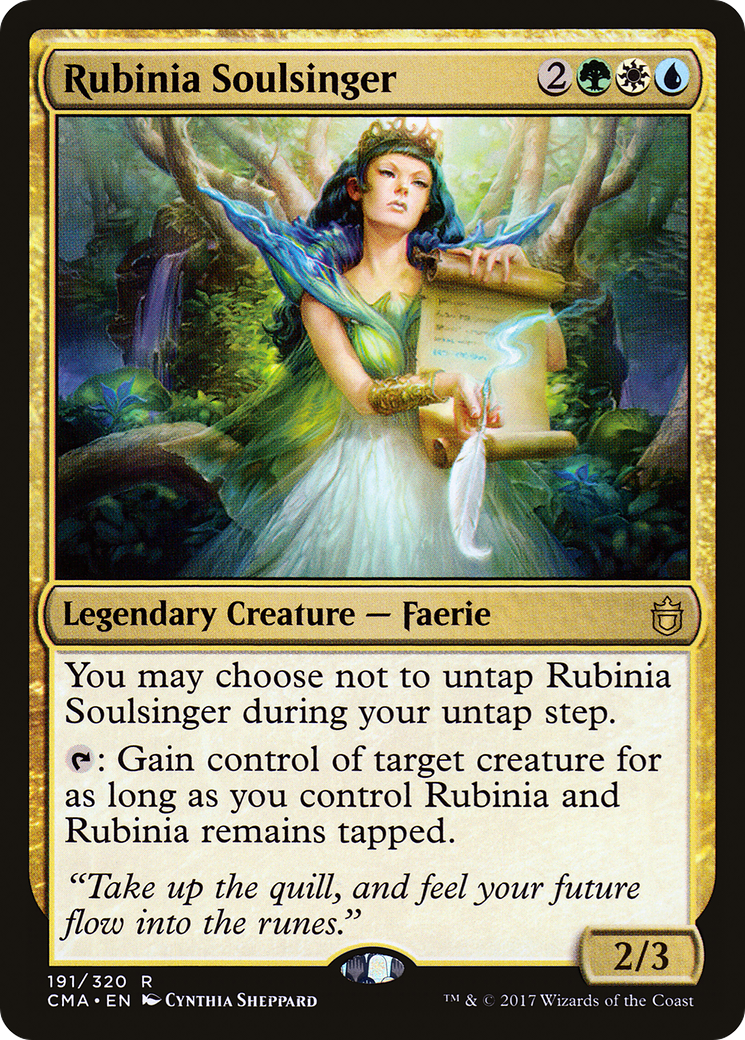 Rubinia Soulsinger (CMA-191)  - Commander Anthology