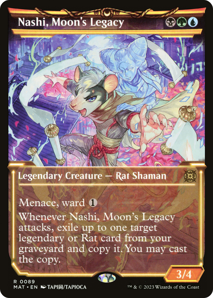 Nashi, Moon's Legacy (Showcase) (MAT-089) - March of the Machine: The Aftermath: (Showcase) Foil