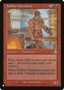 Keldon Champion (LIST-UDS-90)  - The List