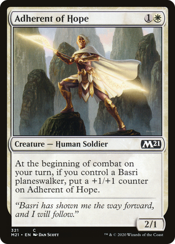Adherent of Hope (M21-321)  - Core Set 2021