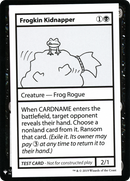 Frogkin Kidnapper [Mystery Booster Playtest Cards]