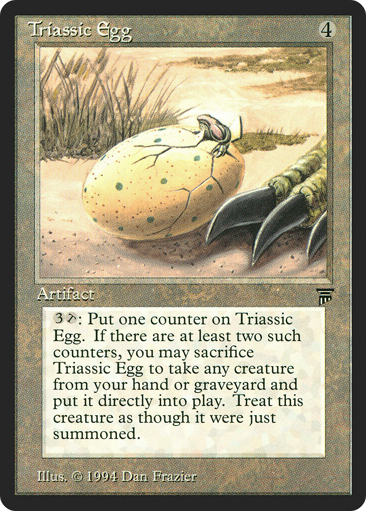 Triassic Egg (LEG-)  - Legends