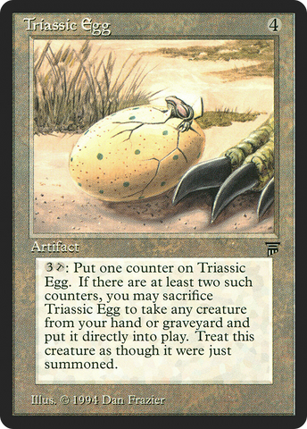 Triassic Egg (LEG-) - Legends