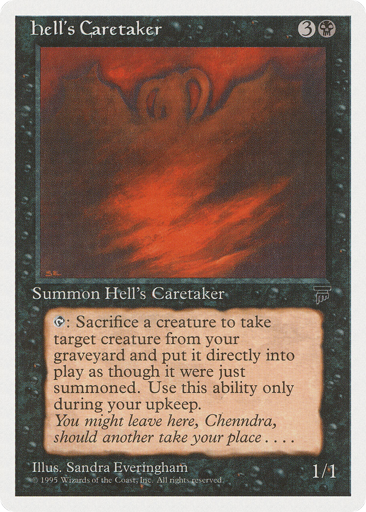 Hell's Caretaker (CHR-)  - Chronicles