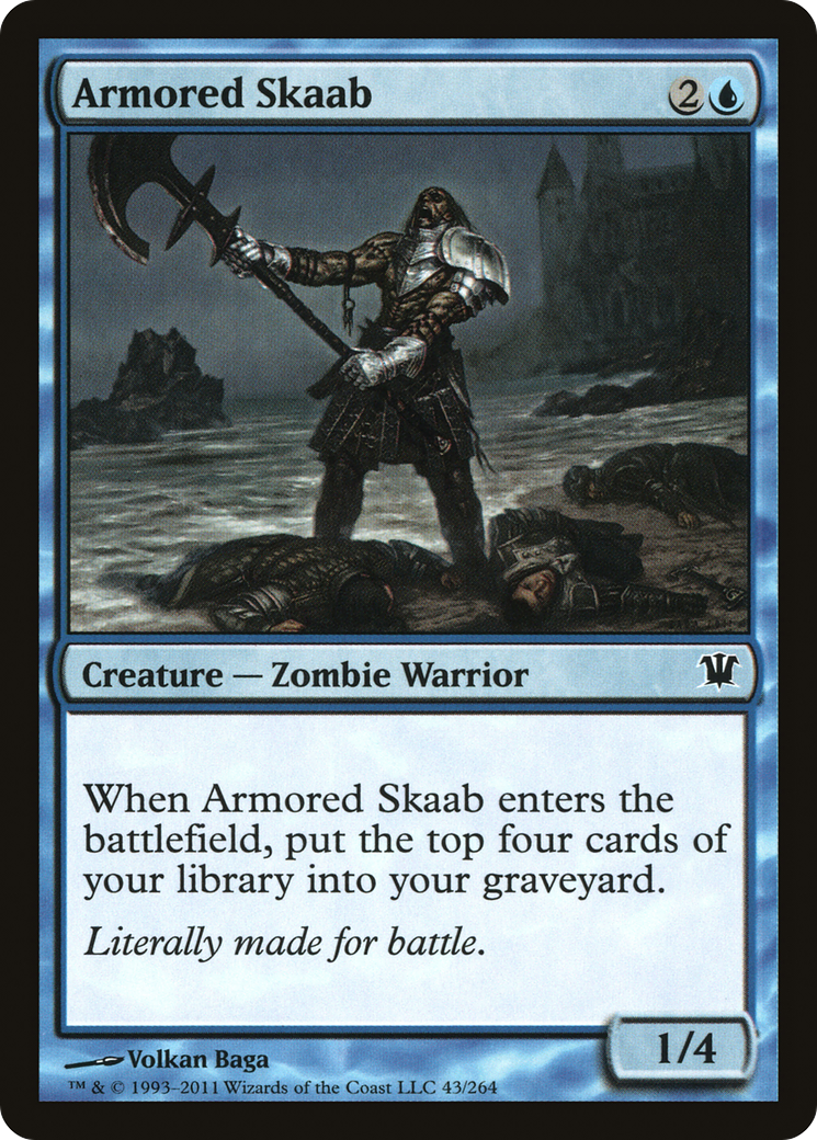 Armored Skaab (ISD-043)  Foil - Innistrad