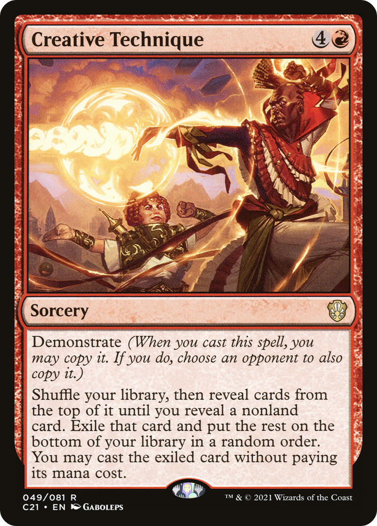 Creative Technique (C21-049)  - Commander 2021