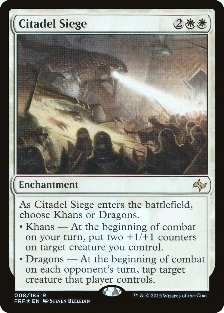 Citadel Siege (FRF-08★)  Foil - Fate Reforged