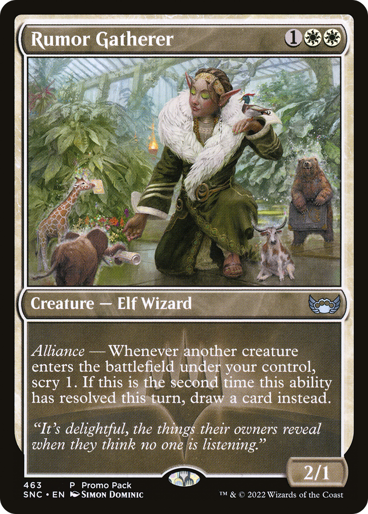 Rumor Gatherer (PPSNC-463)  - Streets of New Capenna