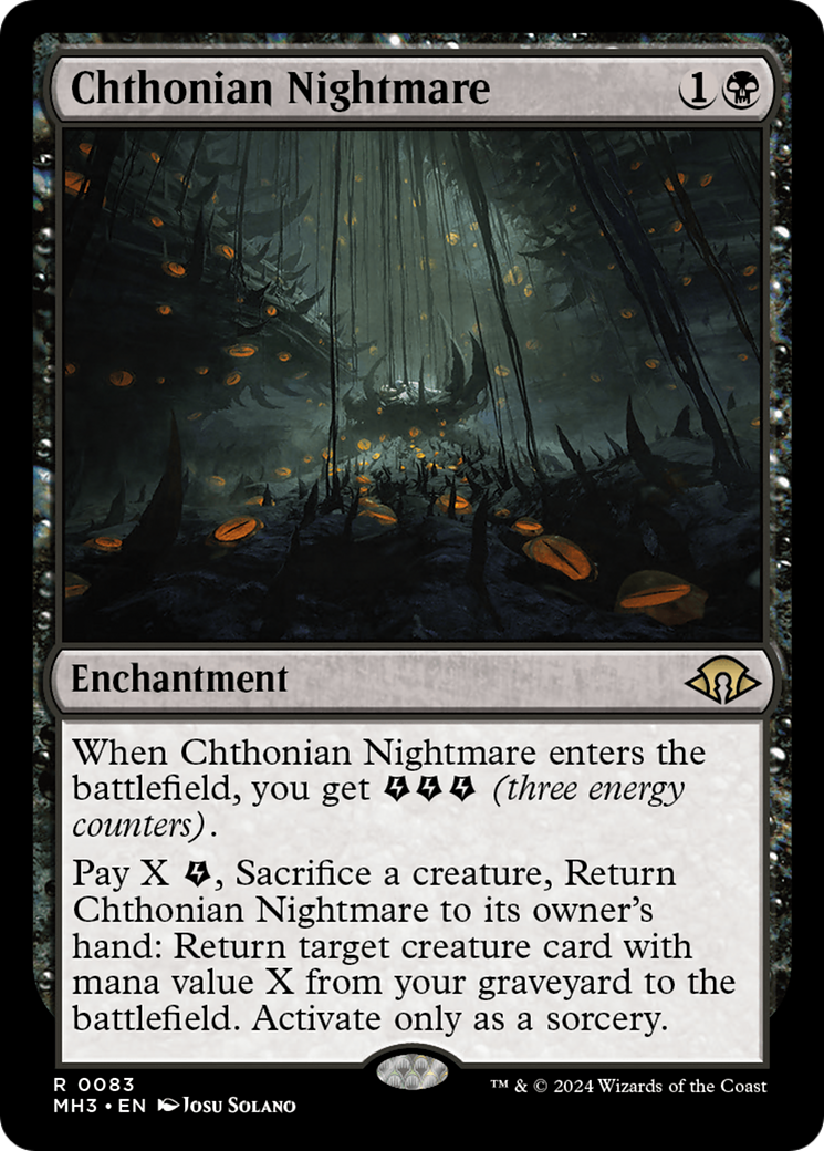 Chthonian Nightmare (MH3-083)  - Modern Horizons 3
