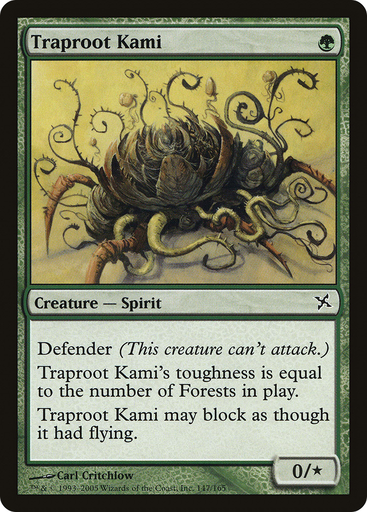 Traproot Kami (BOK-147) - Betrayers of Kamigawa Foil