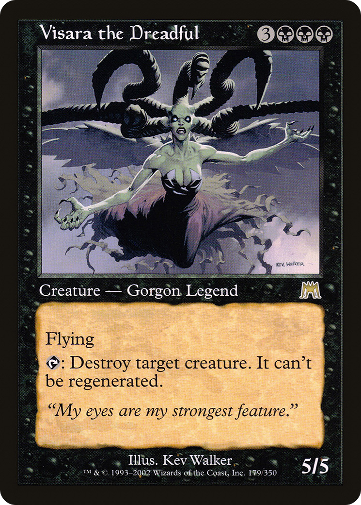 Visara the Dreadful (ONS-179)  Foil - Onslaught