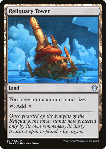 Reliquary Tower (C20-301)  - Commander 2020