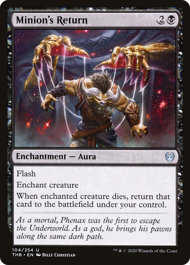 Minion's Return (THB-104)  Foil - Theros Beyond Death