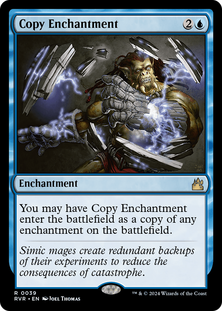 Copy Enchantment (RVR-039)  - Ravnica Remastered