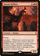 Akoum Hellkite (BFZ-139)  Foil - Battle for Zendikar
