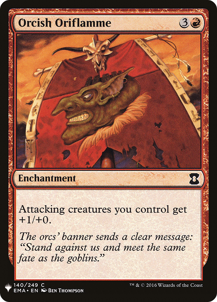 Orcish Oriflamme (LIST-140)  - The List
