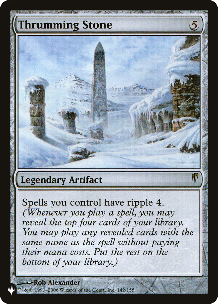 Thrumming Stone (LIST-142/155)  - The List
