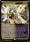 Spirit-Sister's Call (Showcase) (NEO-400)  Foil - Kamigawa: Neon Dynasty: (Showcase)