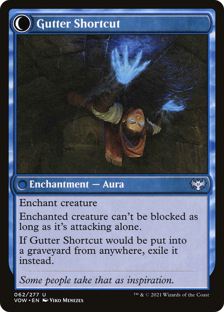Gutter Skulker (VOW-062)  - Innistrad: Crimson Vow: (Double Faced Transform)