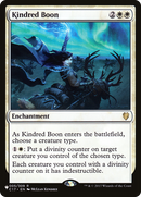 Kindred Boon (LIST-005)  - The List