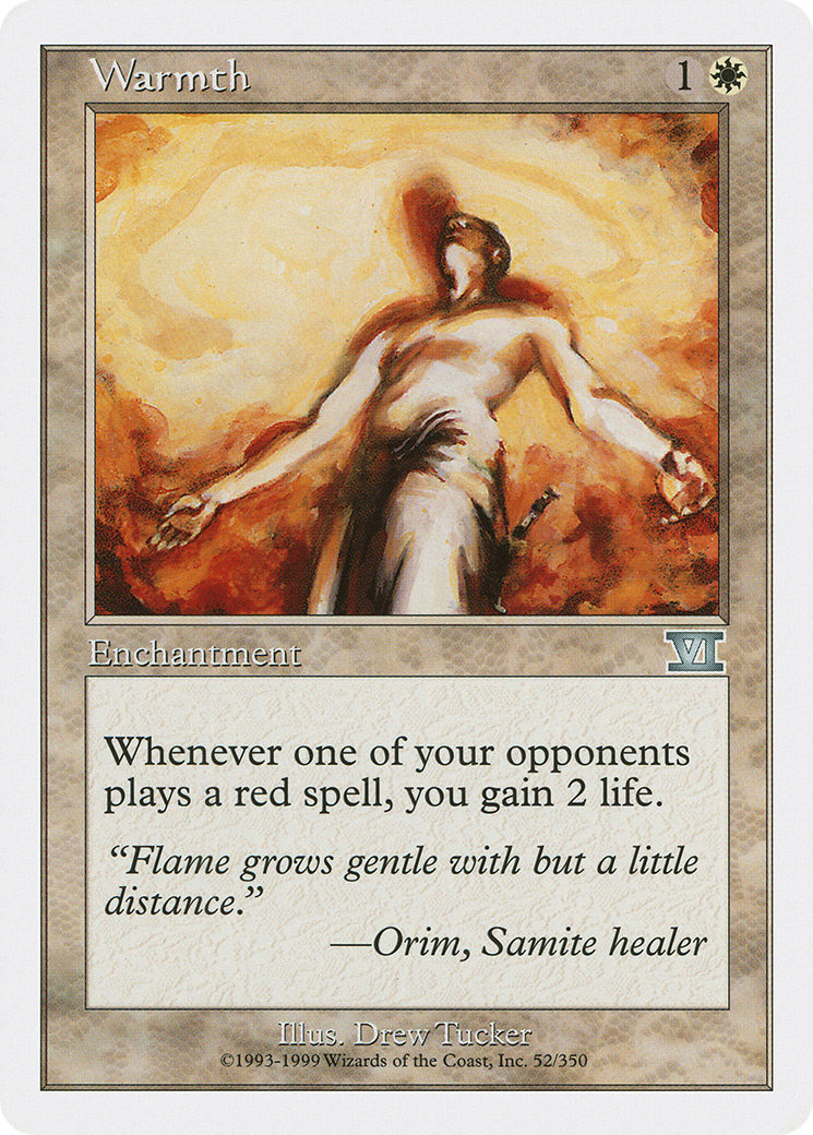 Warmth (6ED-052)  - Classic Sixth Edition