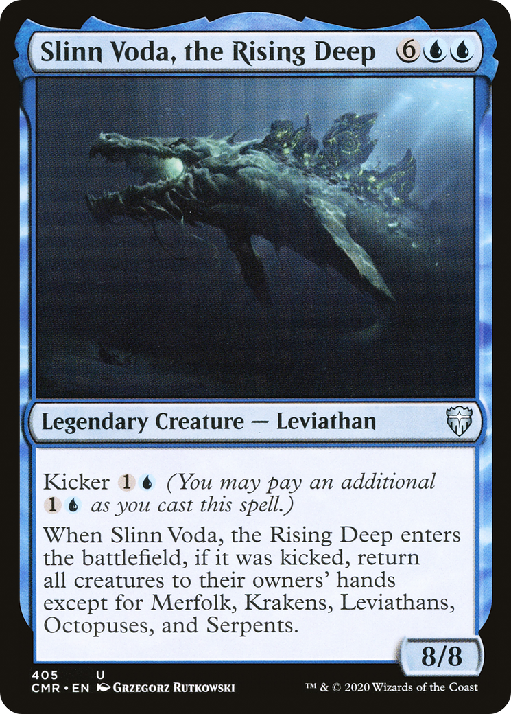 Slinn Voda, the Rising Deep (CMR-405)  - Commander Legends