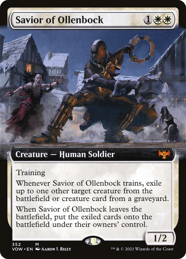 Savior of Ollenbock (Extended Art) (VOW-352)  - Innistrad: Crimson Vow: (Extended Art)
