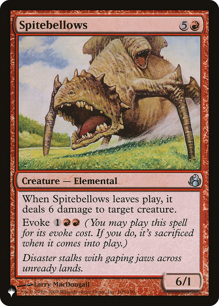 Spitebellows (LIST-MOR-105)  - The List