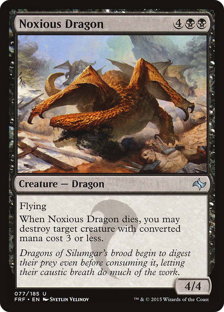Noxious Dragon (FRF-077)  - Fate Reforged