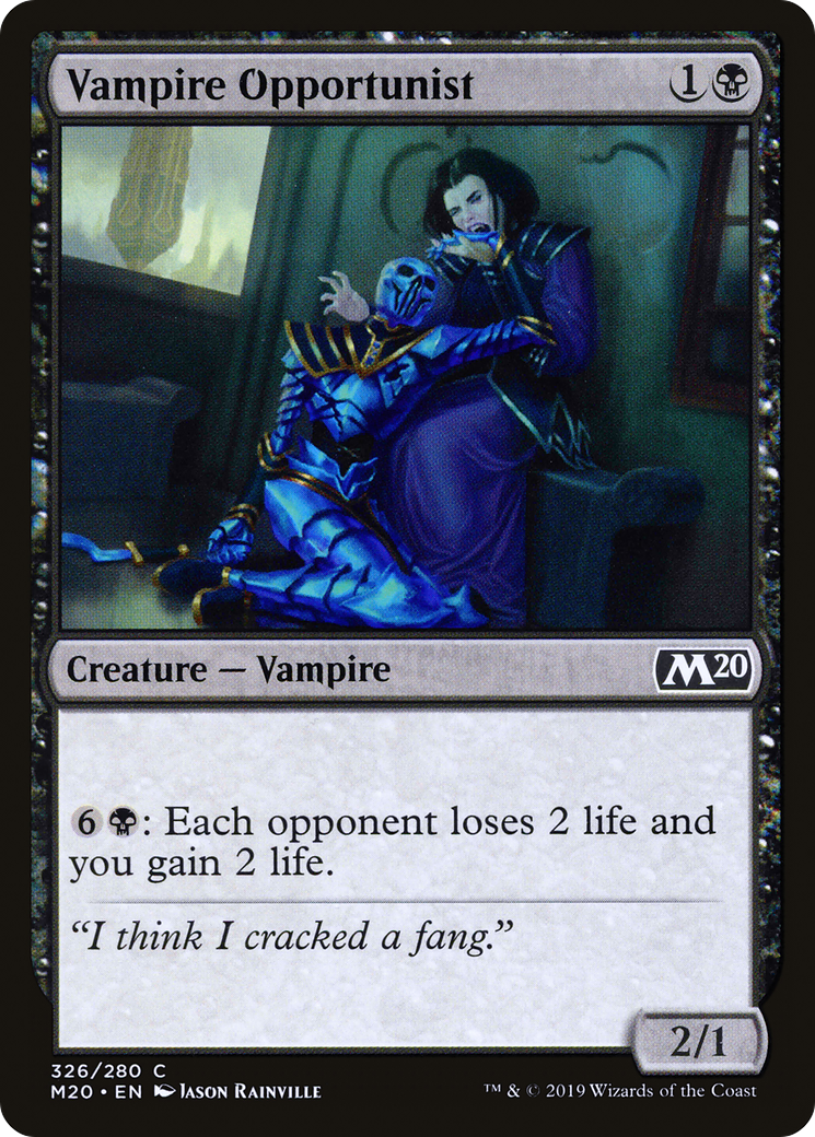 Vampire Opportunist (M20-326)  - Core Set 2020