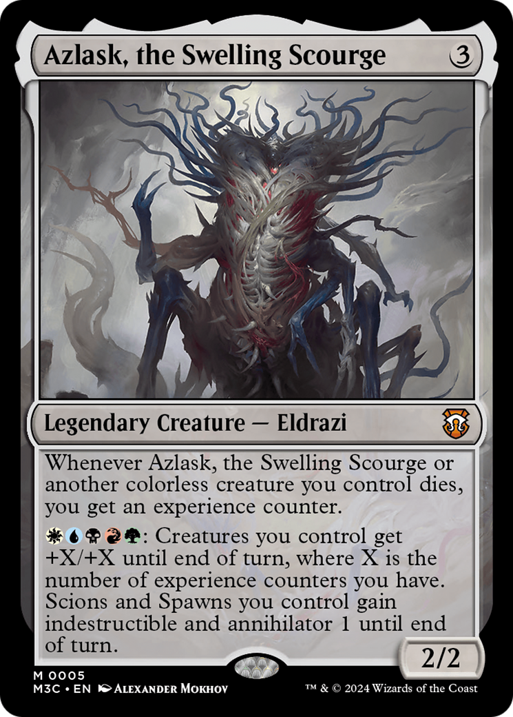 Azlask, the Swelling Scourge (M3C-005)  Foil - Modern Horizons 3 Commander