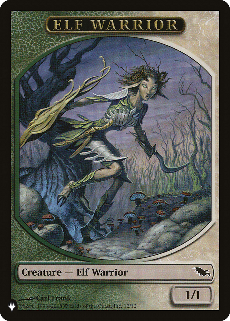 Elf Warrior (PLST-TSHM-12)  - The List