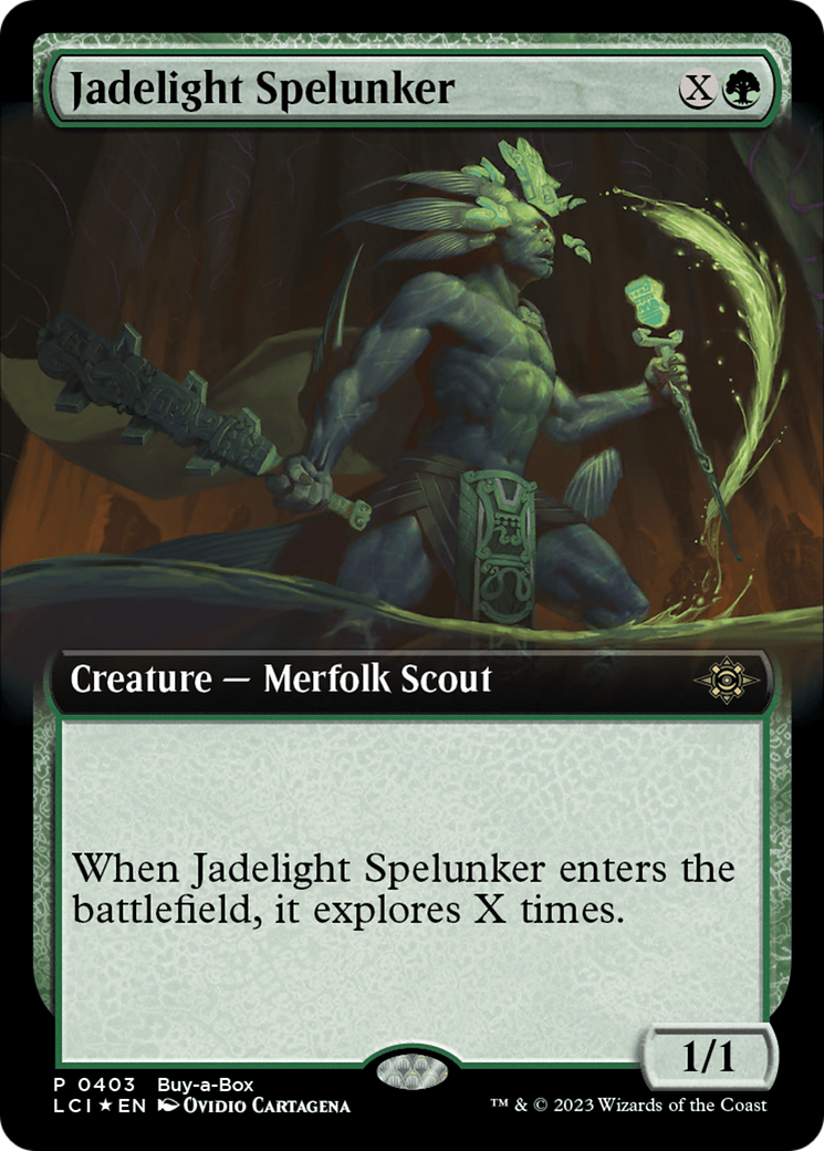 Jadelight Spelunker (Extended Art) (BABP-403) - The Lost Caverns of Ixalan: (Extended Art) Foil