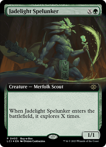 Jadelight Spelunker (Extended Art) (BABP-403) - The Lost Caverns of Ixalan: (Extended Art) Foil
