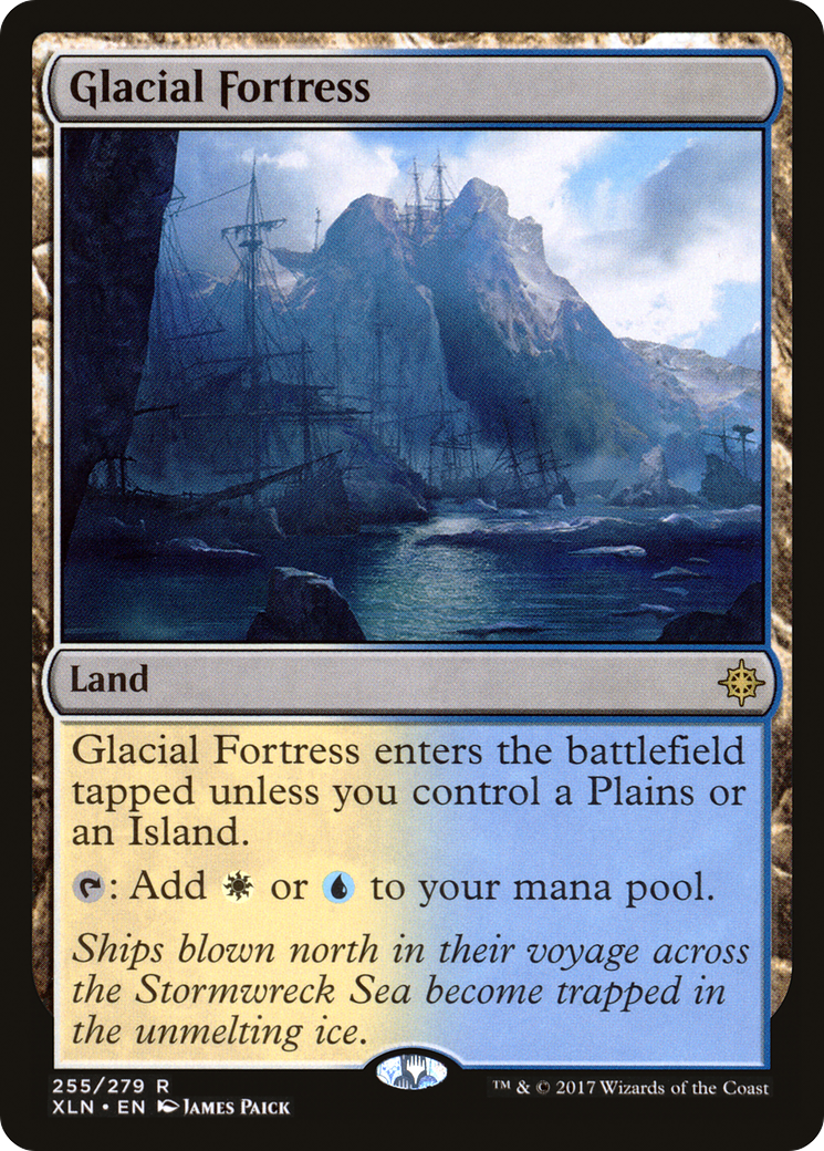 Glacial Fortress (XLN-255)  - Ixalan