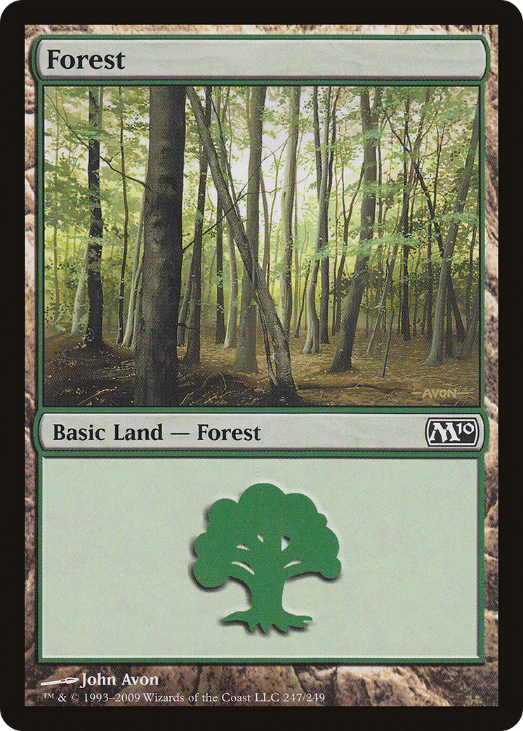 Forest (247) (M10-247) - Magic 2010
