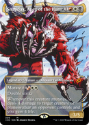 Snapdax, Apex of the Hunt (Showcase) (IKO-306) - Ikoria: Lair of Behemoths: (Showcase) (Borderless) Foil