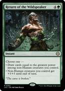 Return of the Wildspeaker (LCC-252)  - The Lost Caverns of Ixalan Commander
