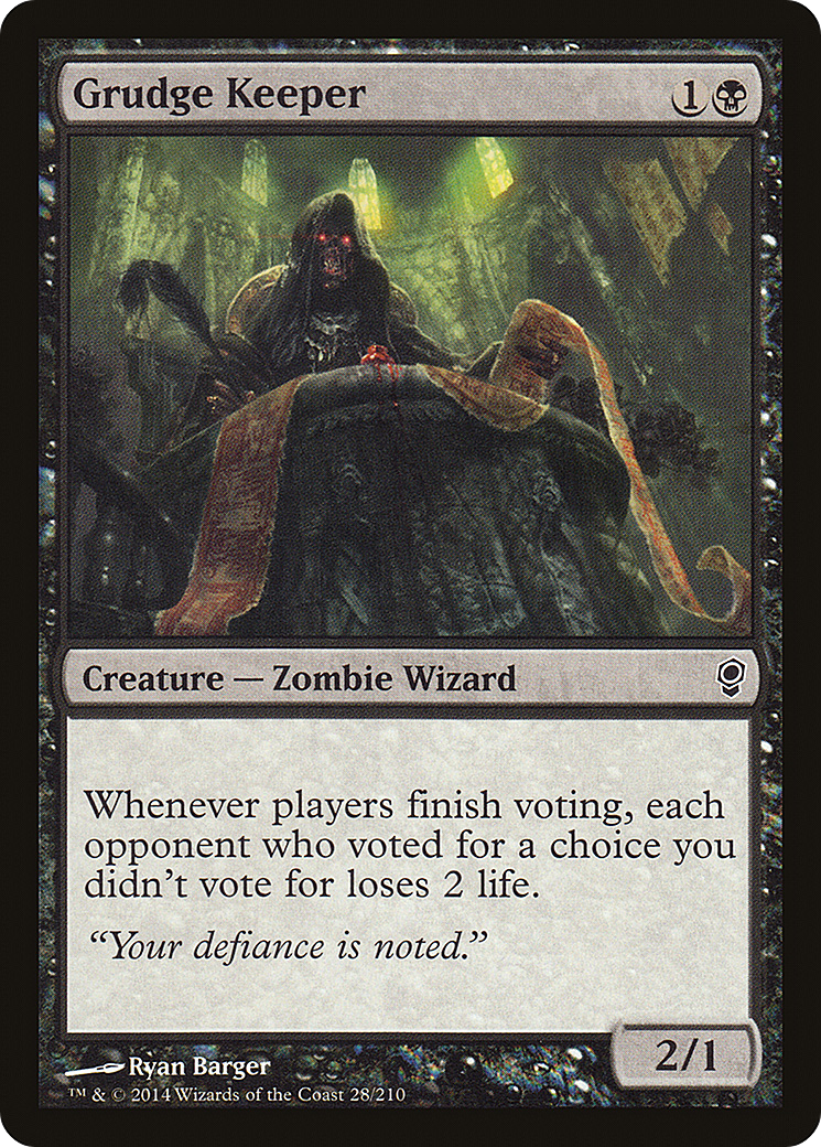 Grudge Keeper (CNS-028)  - Conspiracy