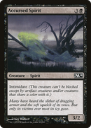 Accursed Spirit (M14-083)  Foil - Magic 2014