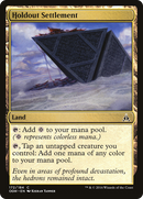 Holdout Settlement (OGW-172)  Foil - Oath of the Gatewatch