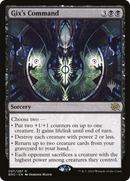 Gix's Command (PPBRO-097)  - The Brothers' War Promos