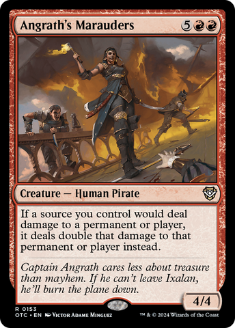 Angrath's Marauders (OTC-153)  - Outlaws of Thunder Junction Commander