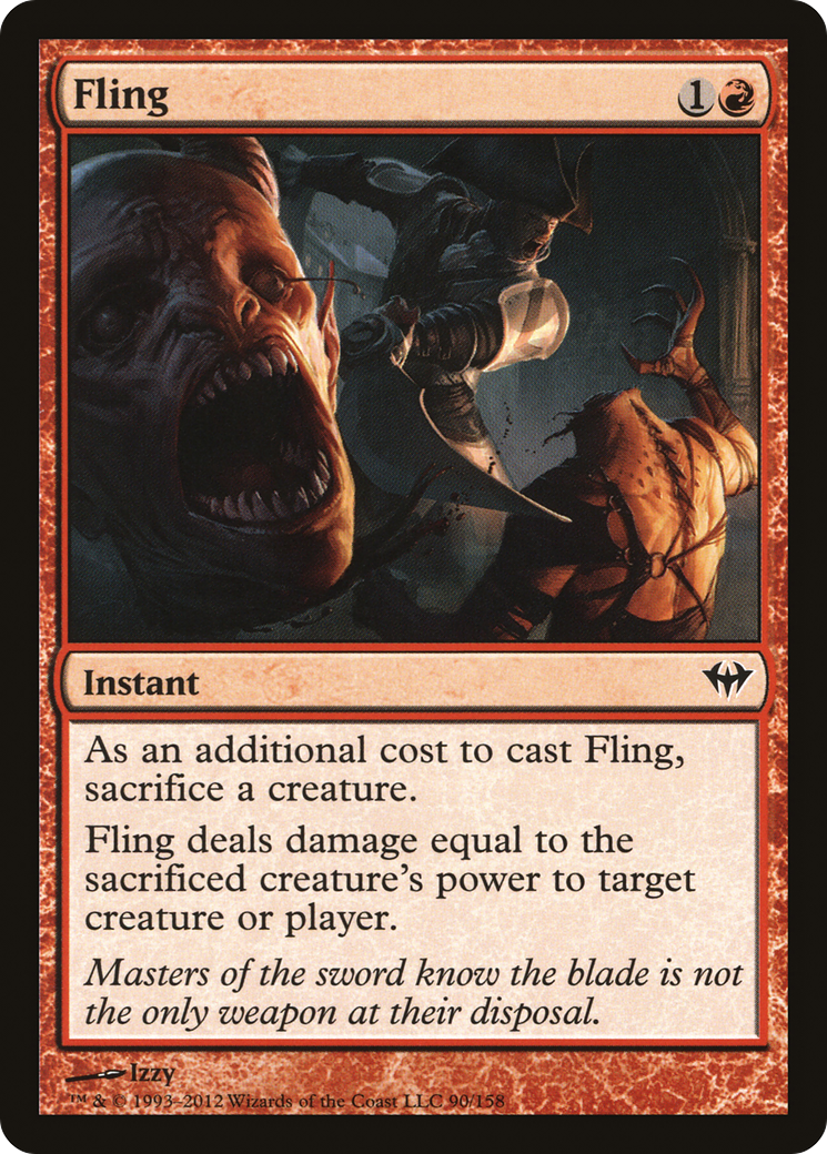 Fling (DKA-090)  - Dark Ascension