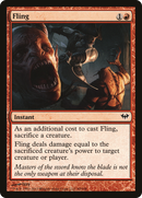 Fling (DKA-090) - Dark Ascension Foil