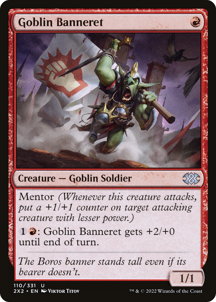 Goblin Banneret (2X2-110)  Foil - Double Masters 2022