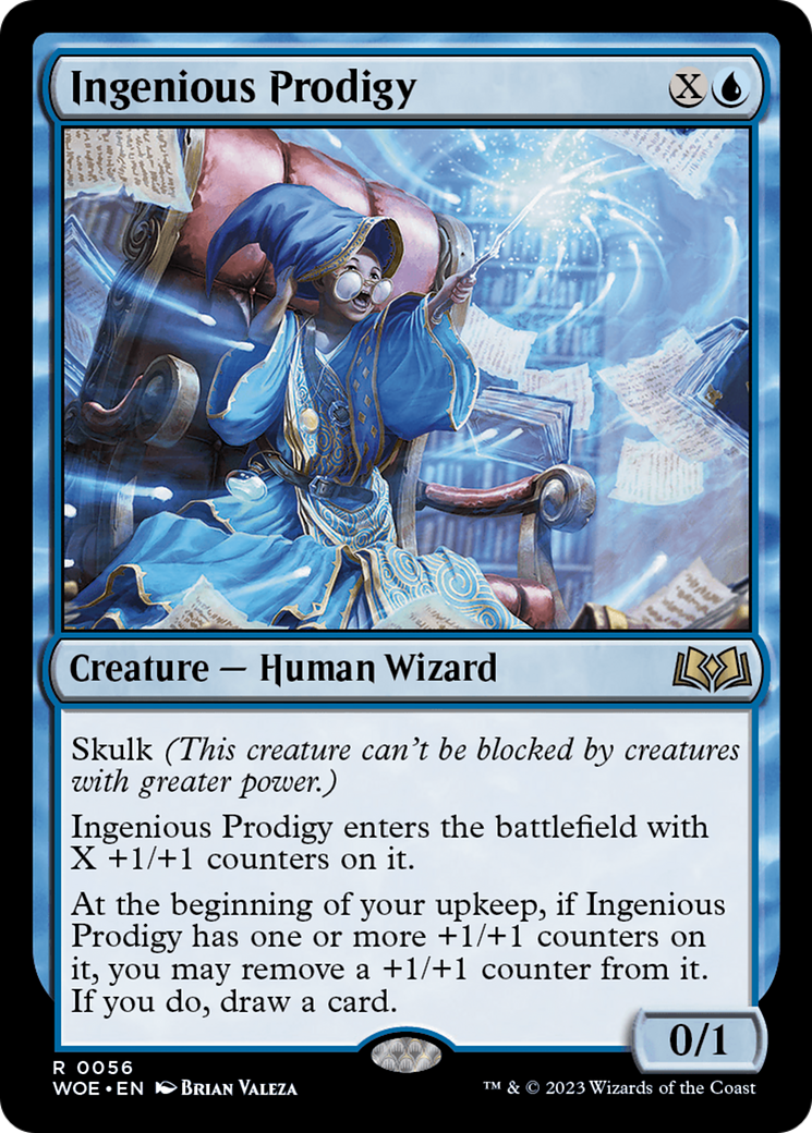 Ingenious Prodigy (WOE-056)  Foil - Wilds of Eldraine