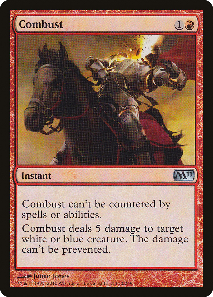 Combust (M11-130) - Magic 2011 Foil