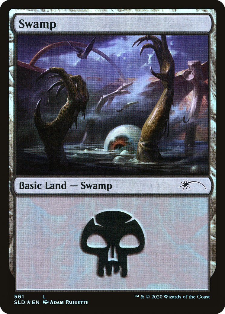 Swamp (561) (SLD-561)  Foil - Secret Lair Drop